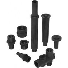 Algreen Products Fountain Nozzle Component Kit for Statuary Fountain Pumps and Pond Pumps, 3/4-Inch and 1/2-Inch