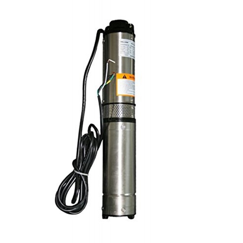 xtremepowerus 4 inch 220v stainless steel submersible deep well pump