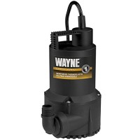 Wayne RUP160 1/6 HP Oil Free Submersible Multi-Purpose Water Pump