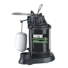 Wayne SPF50 1/2 HP Thermoplastic Sump Pump with Integrated Vertical Float Switch
