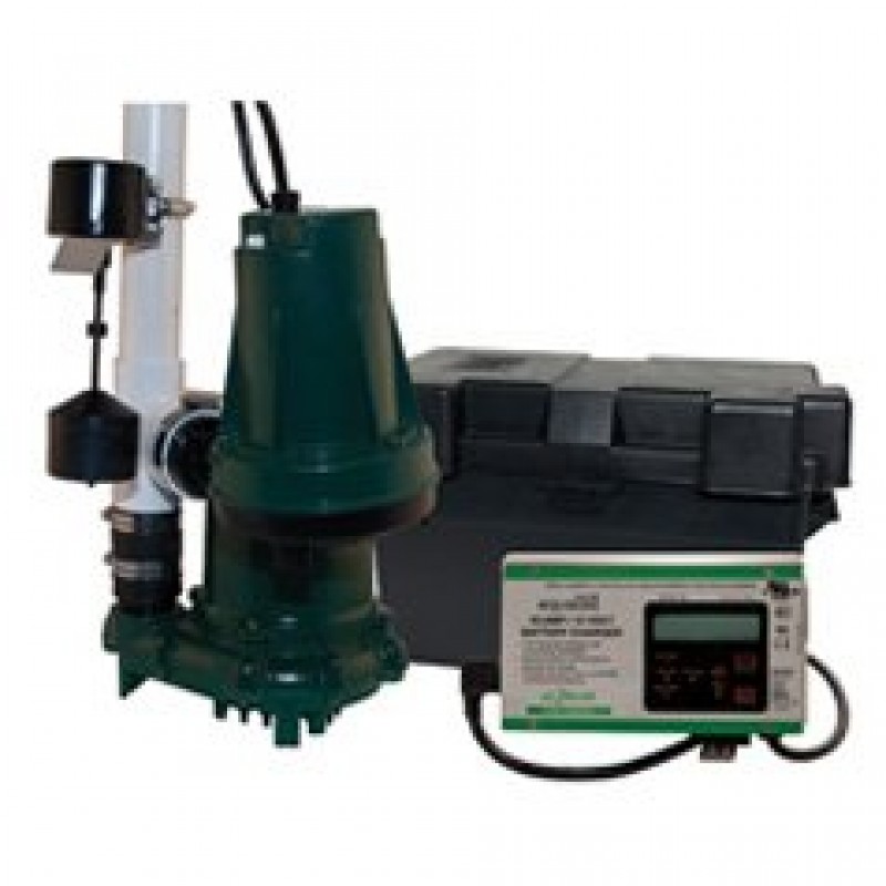 Zoeller Aquanot® 508-0007 12 Volt backup sump pump WITH ...
